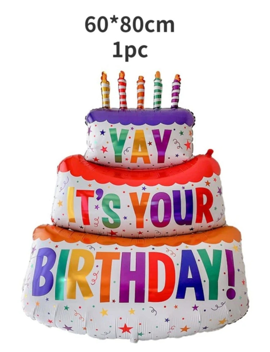 Globo Jumbo Cumpleaños (99x60cm)