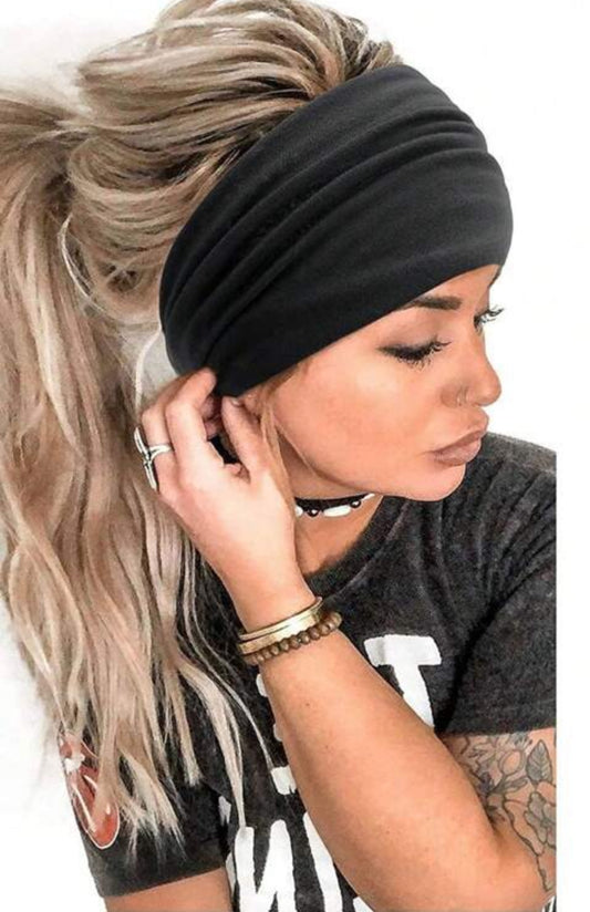 Banda para cabello color negra