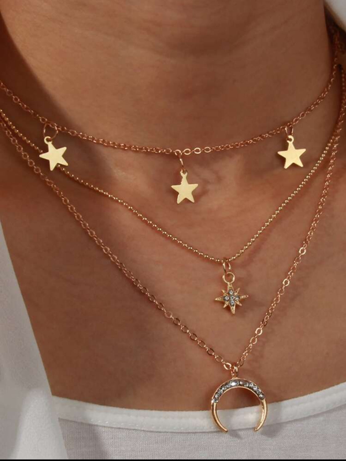 Multi collar estrellitas