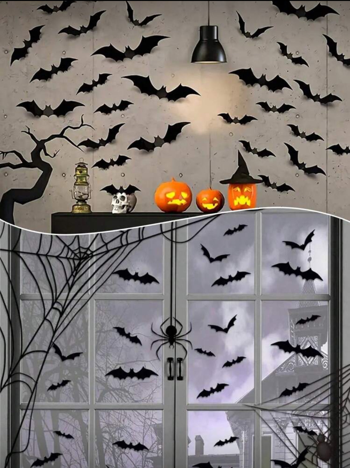 Murciélagos Decorativos (12 pzs)