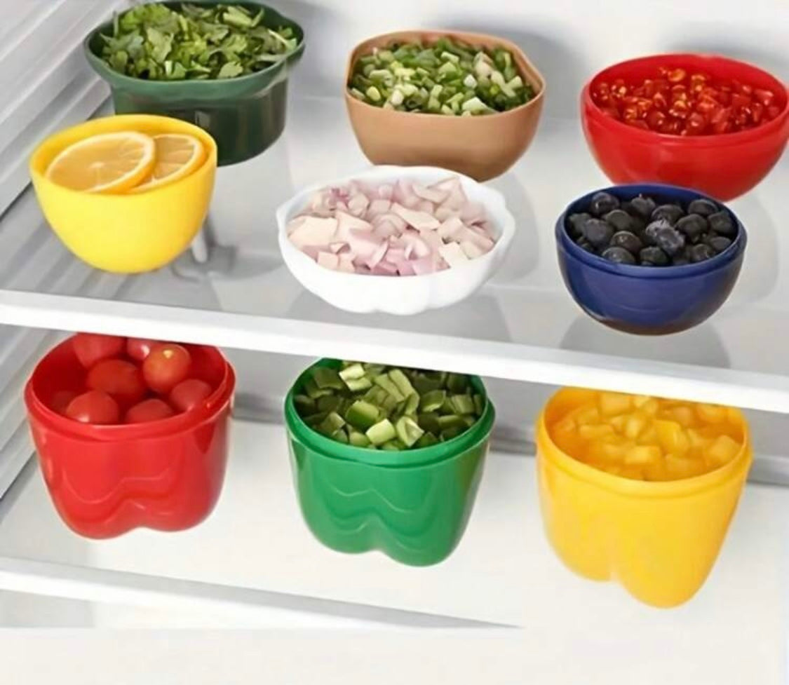 Moldes para guardar alimentos en forma de comida (6 piezas)