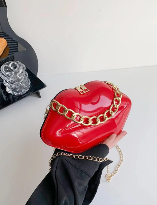 Crossbody Kiss Red
