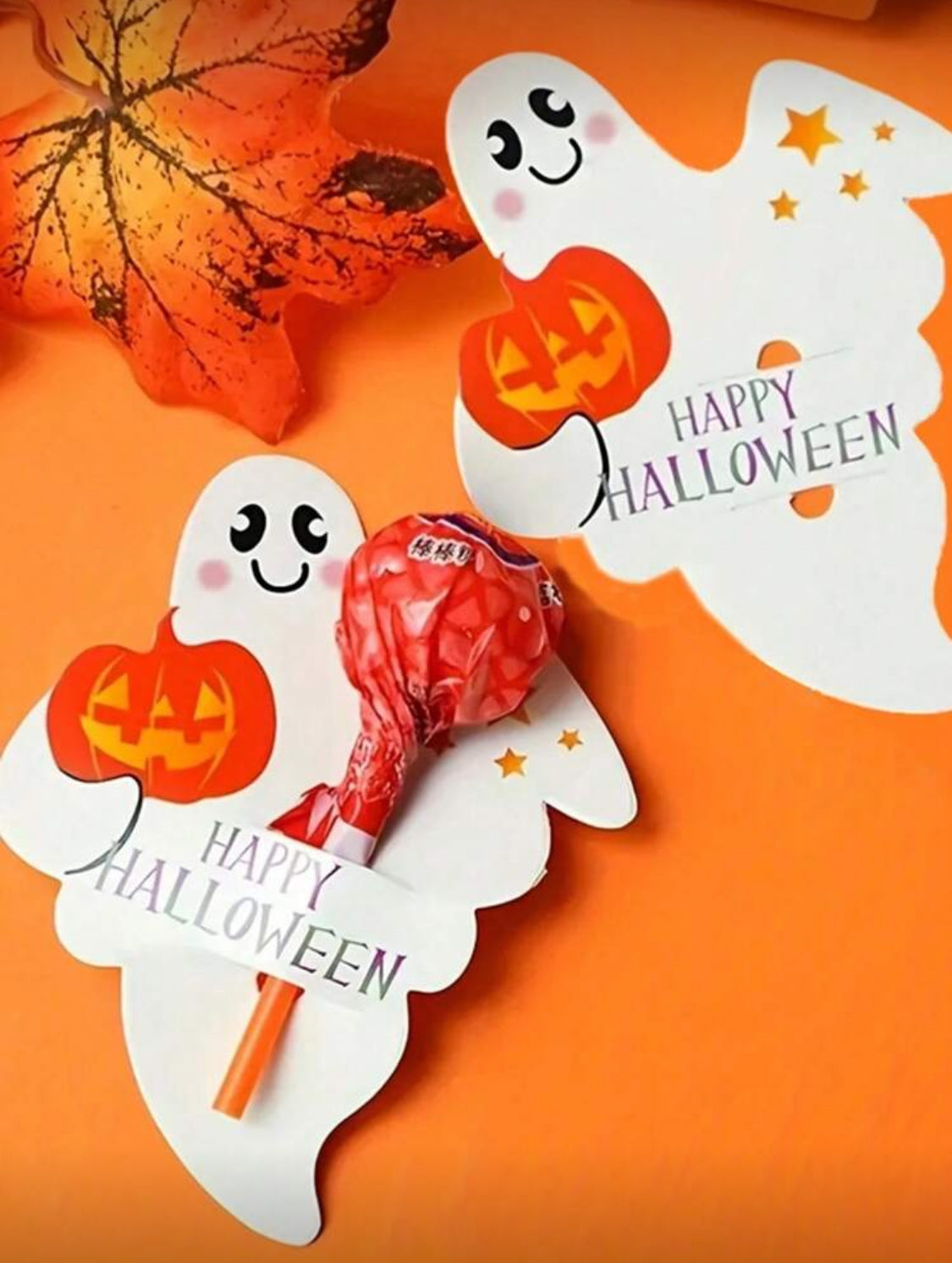 Porta Paletas Fantasma (10 pzs)