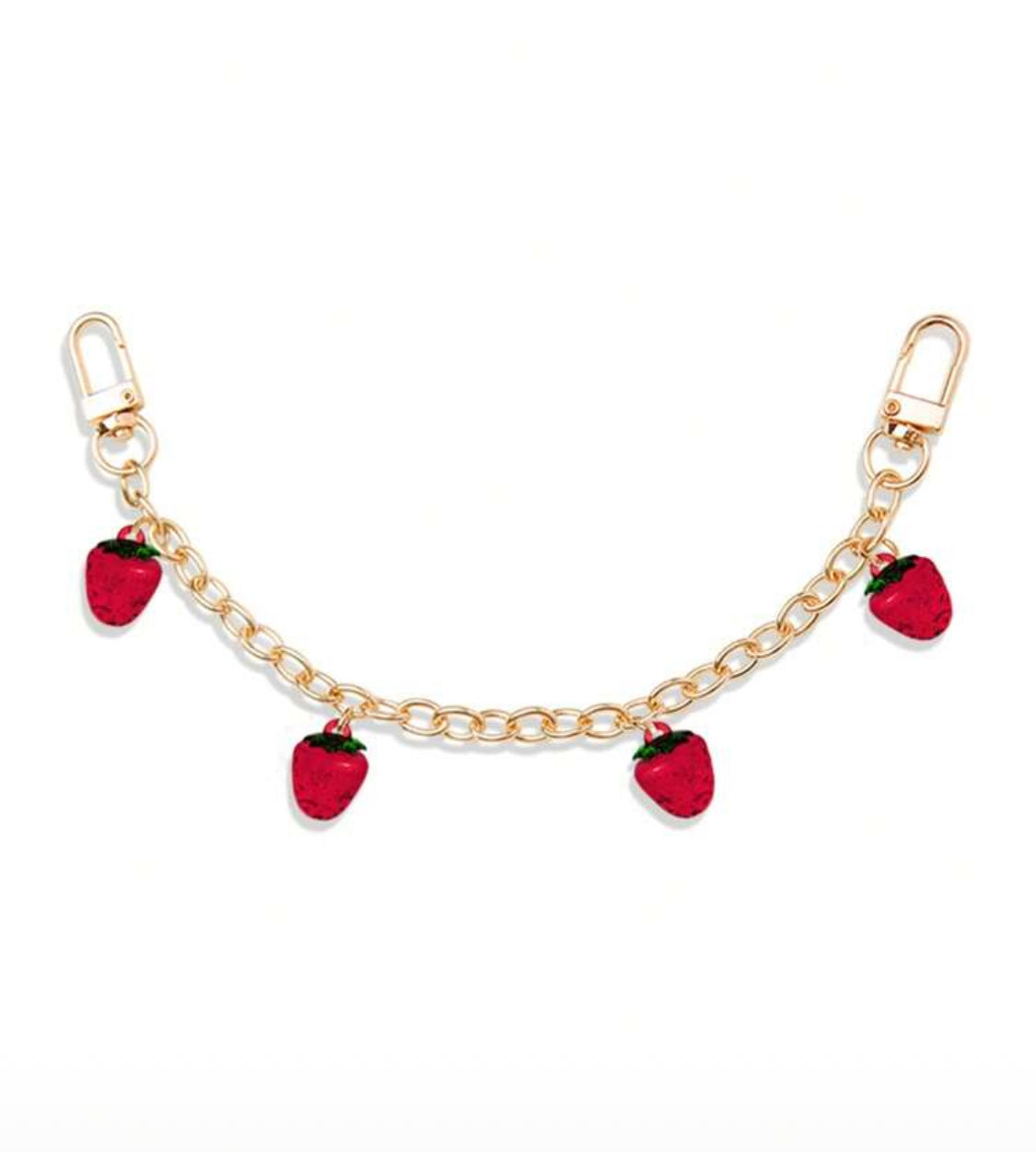 Cadena para bolsa con Charms Fresas