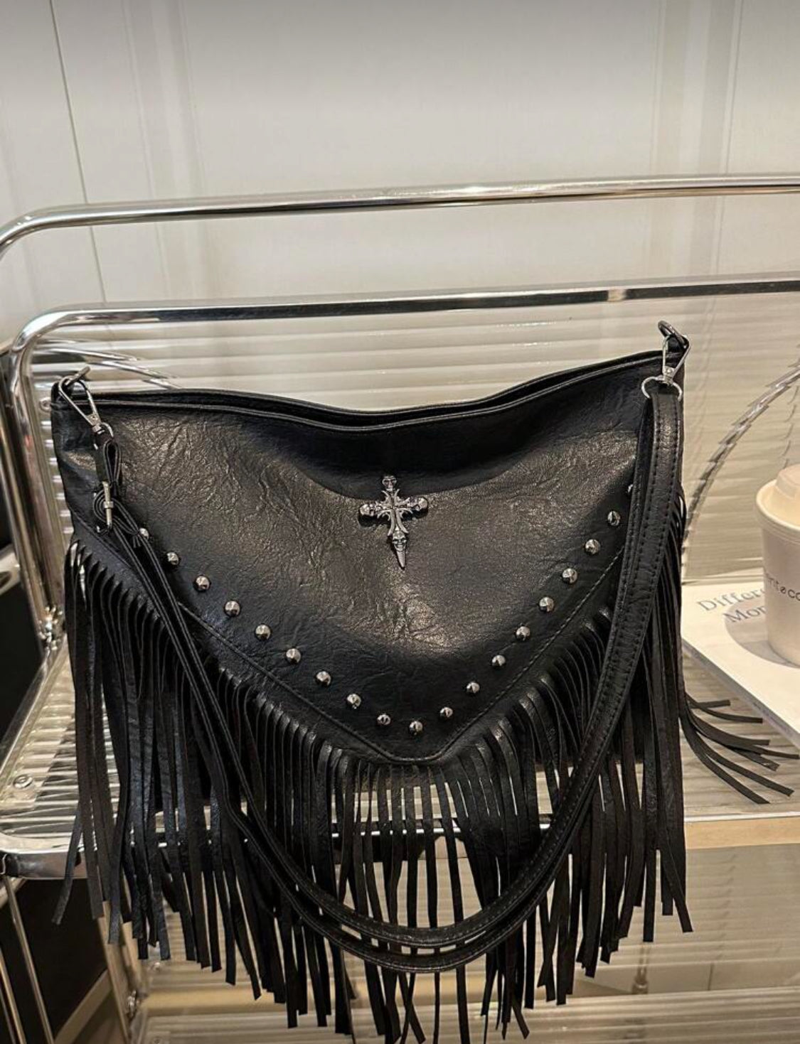 Bolsa Dark con Flequillos