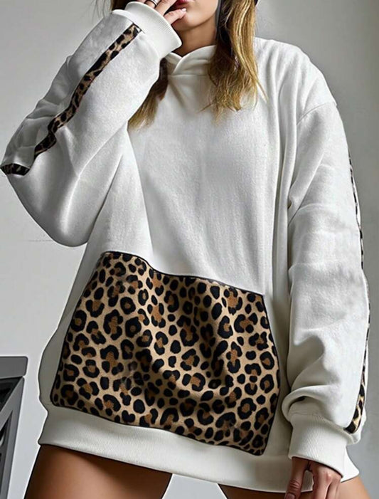Maxi Sudadera Animal Print Talla Chica