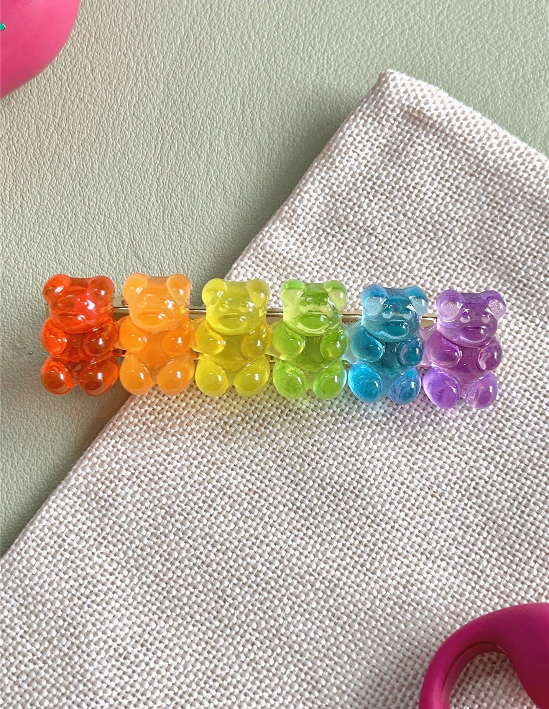 Clip Kawaii para Cabello Panditas