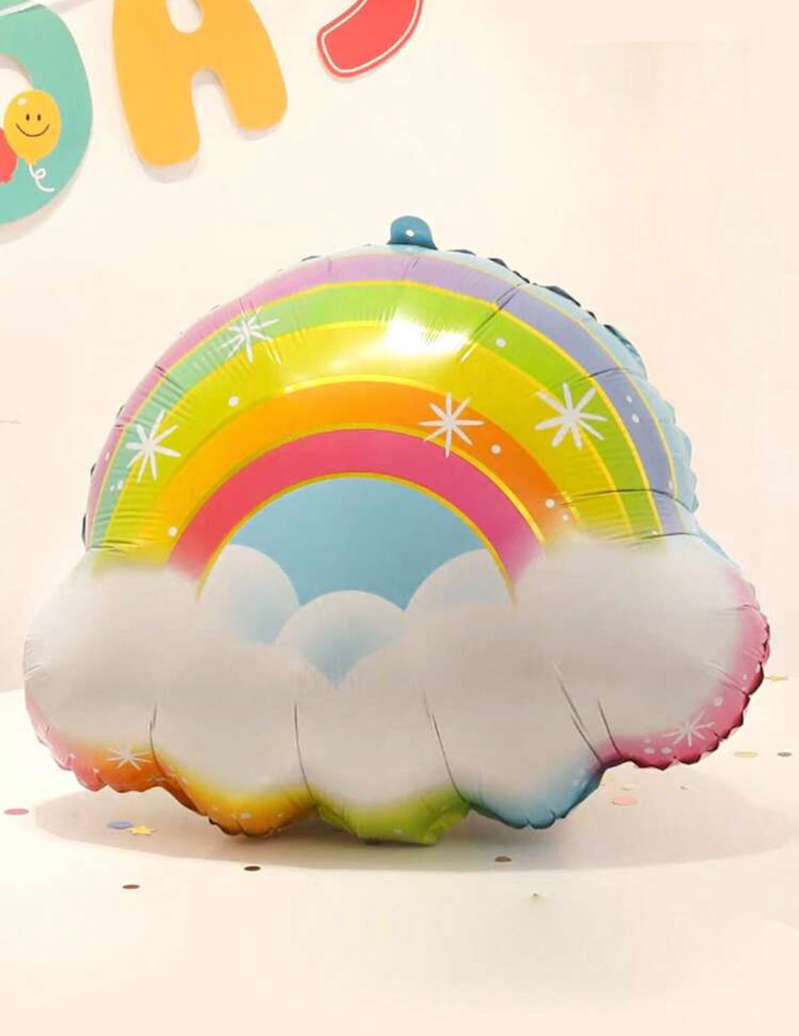 Set de 7 globos primer año (72 cm)