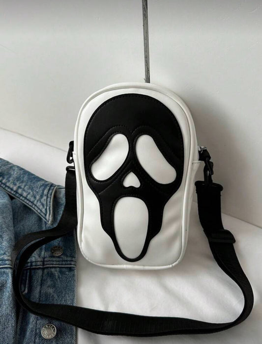 Crossbody Scream Black & White