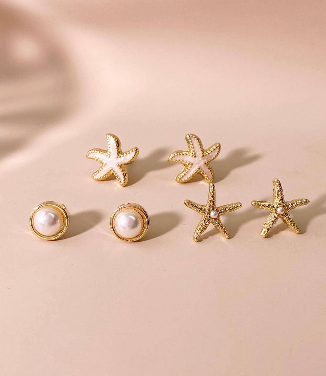 Trío de Aretes Estrellitas