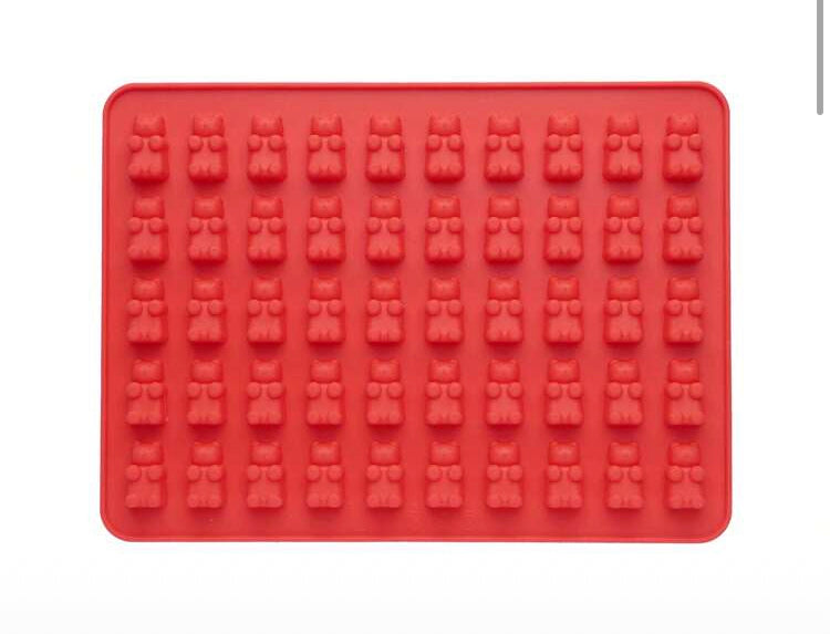 Molde para gomas o jabones Panditas con dosificador