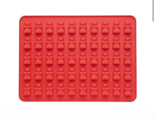 Molde para gomas o jabones Panditas con dosificador