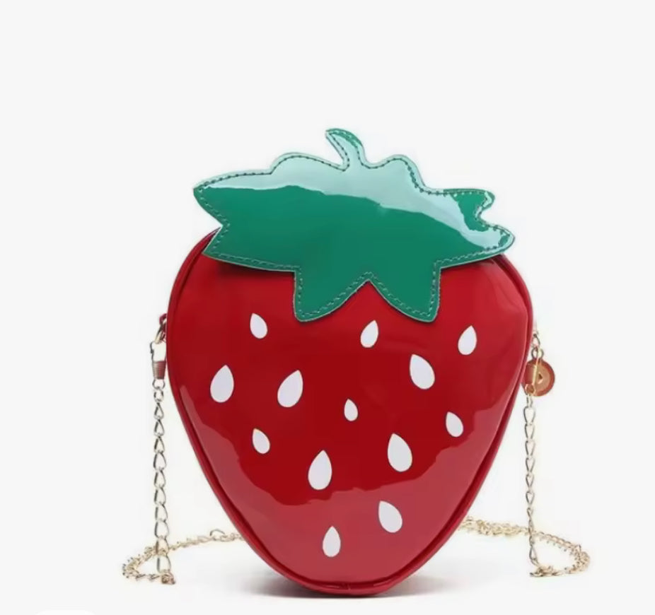 Bolsa en Forma de Fresa