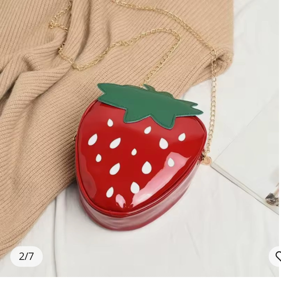 Bolsa en Forma de Fresa