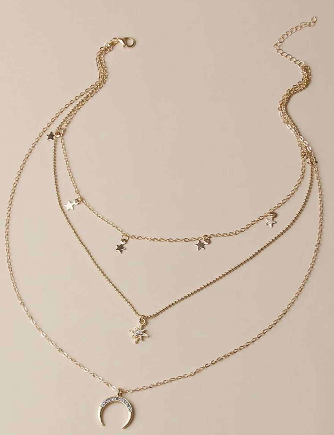 Multi collar estrellitas
