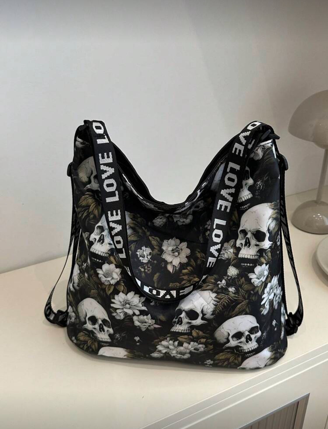 Bolsa de Mano Vintage Calaveras