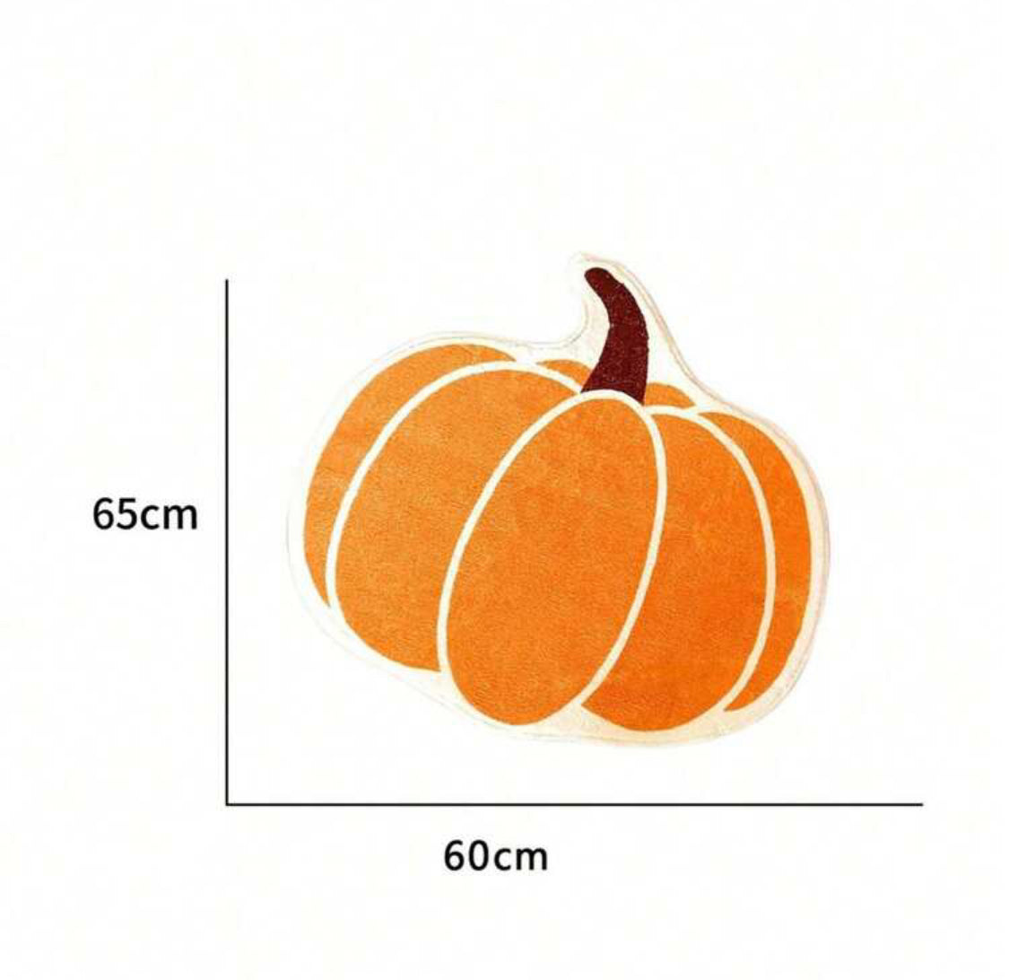 Tapete para baño calabaza Halloween