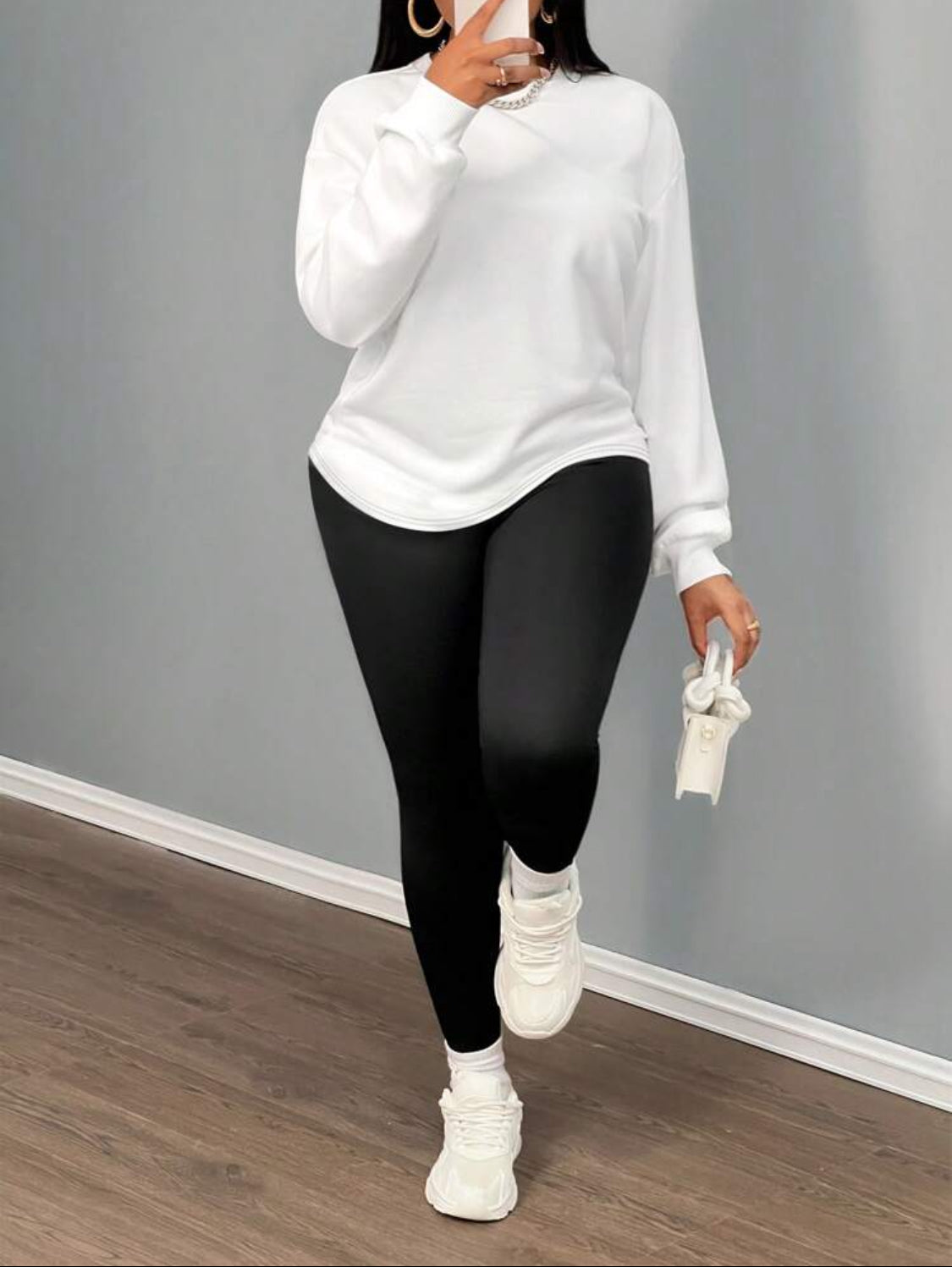 Conjunto Juvenil (Sudadera y Lycra) Talla Extra Grande