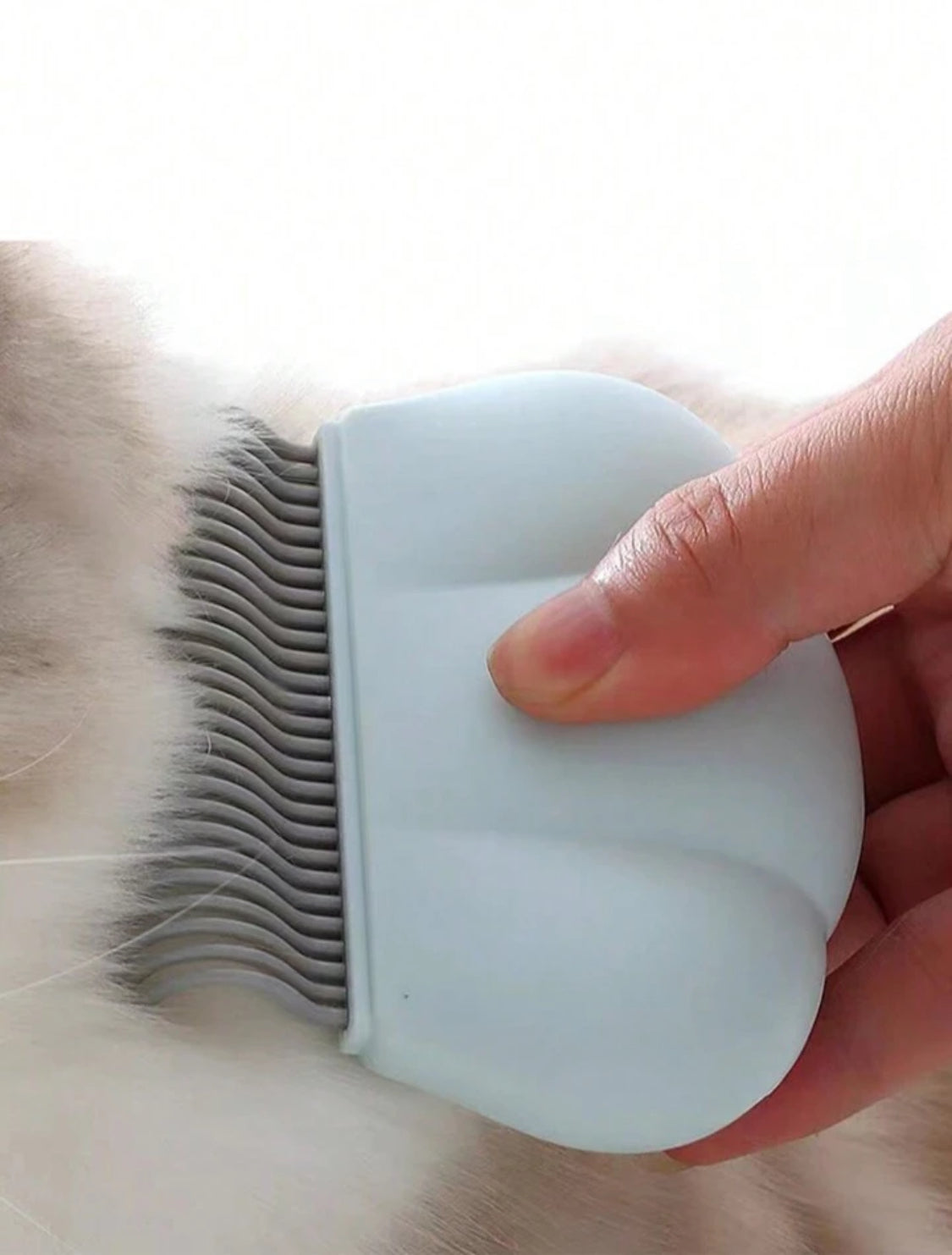 Cepillo Masajeador relajante quita pelusa para Michis