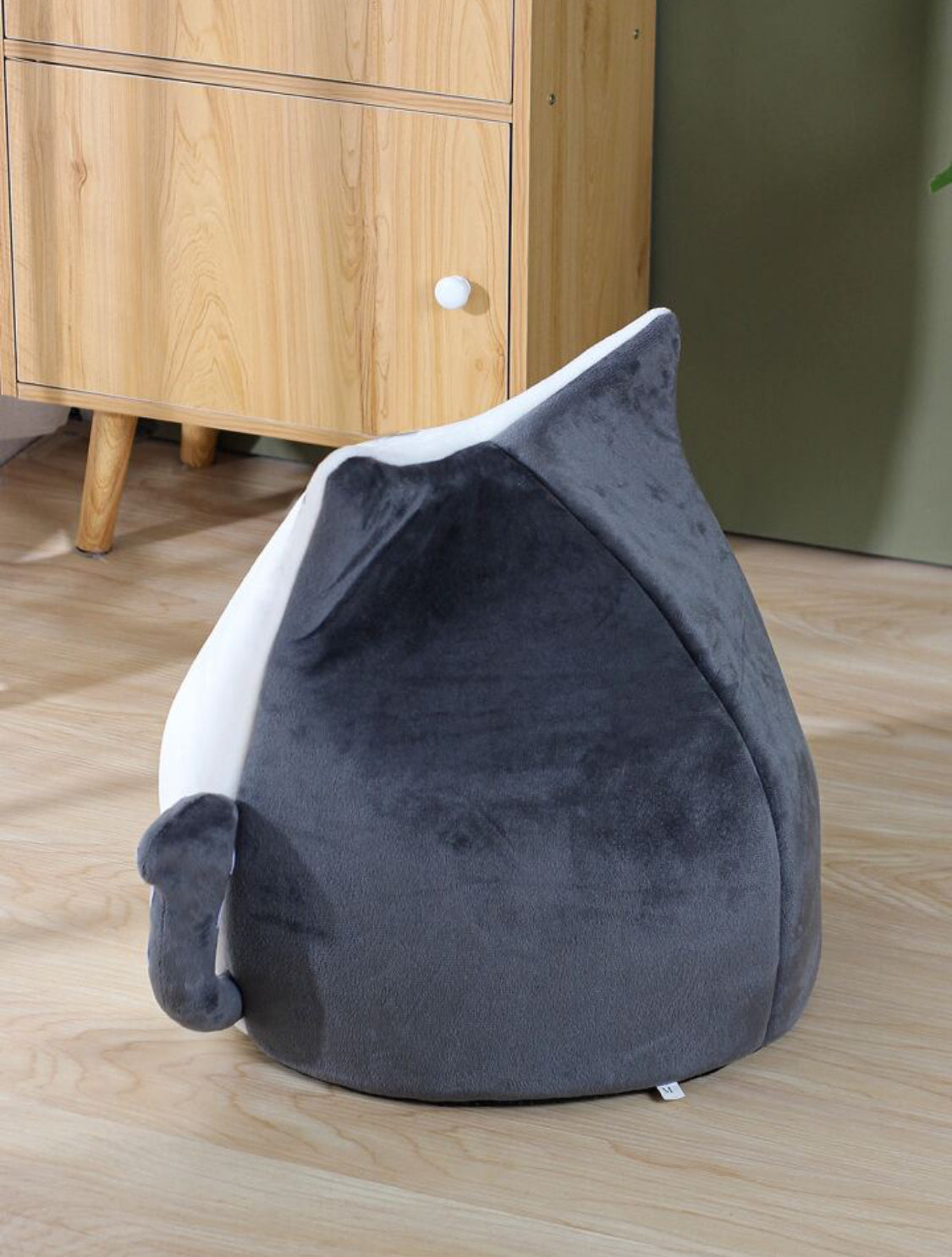 Cama para mascotas Talla Mediana en forma de gatito