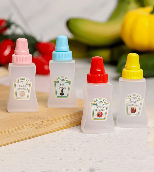 Set de Mini moldes dosificadores cuadrados (4 pzs)