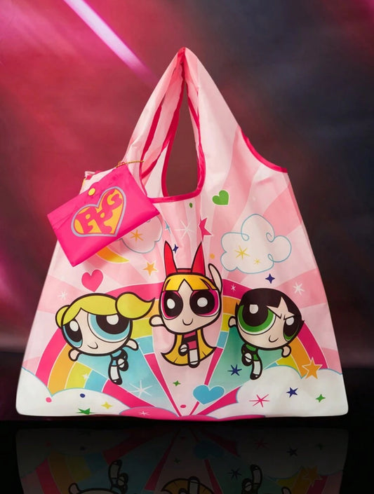 Bolsa chicas superpoderosas extra jumbo  con licencia 58x48x44