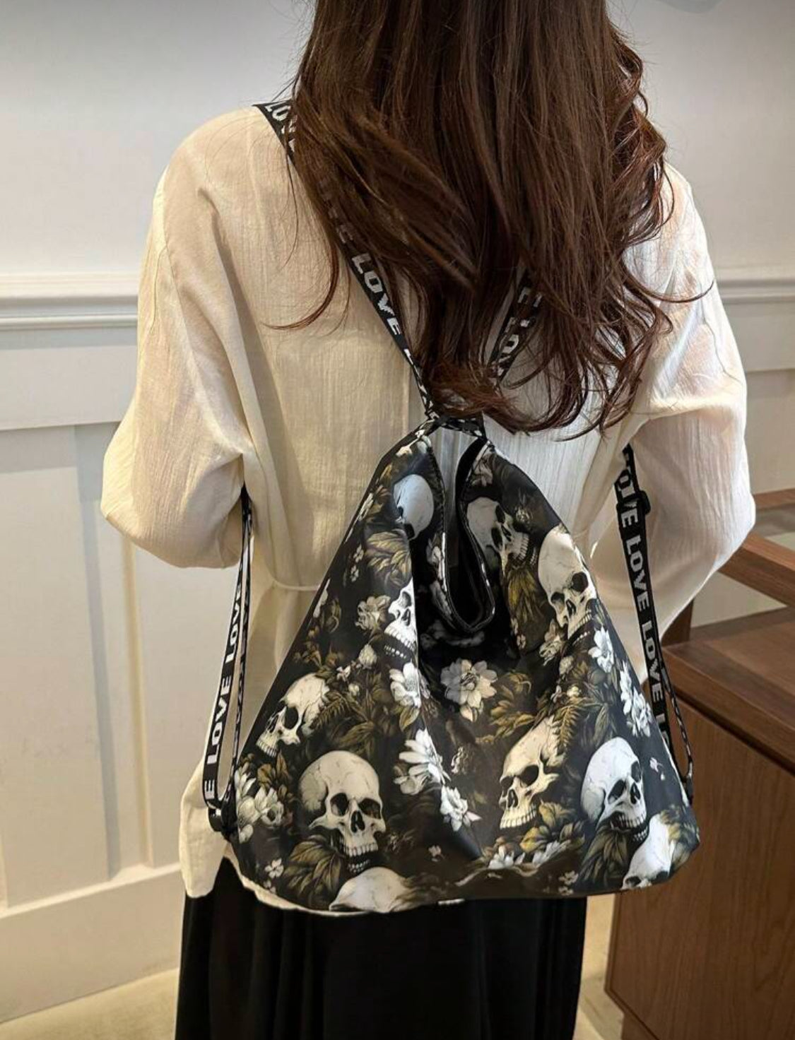 Bolsa de Mano Vintage Calaveras