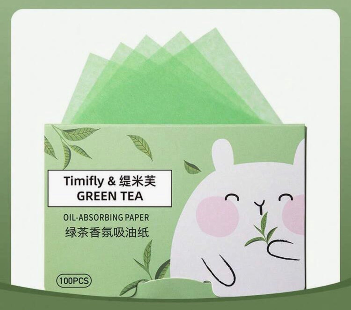 Papel de Arroz Quita Grasa Facial (Adiós al Brillo) 100 hojas