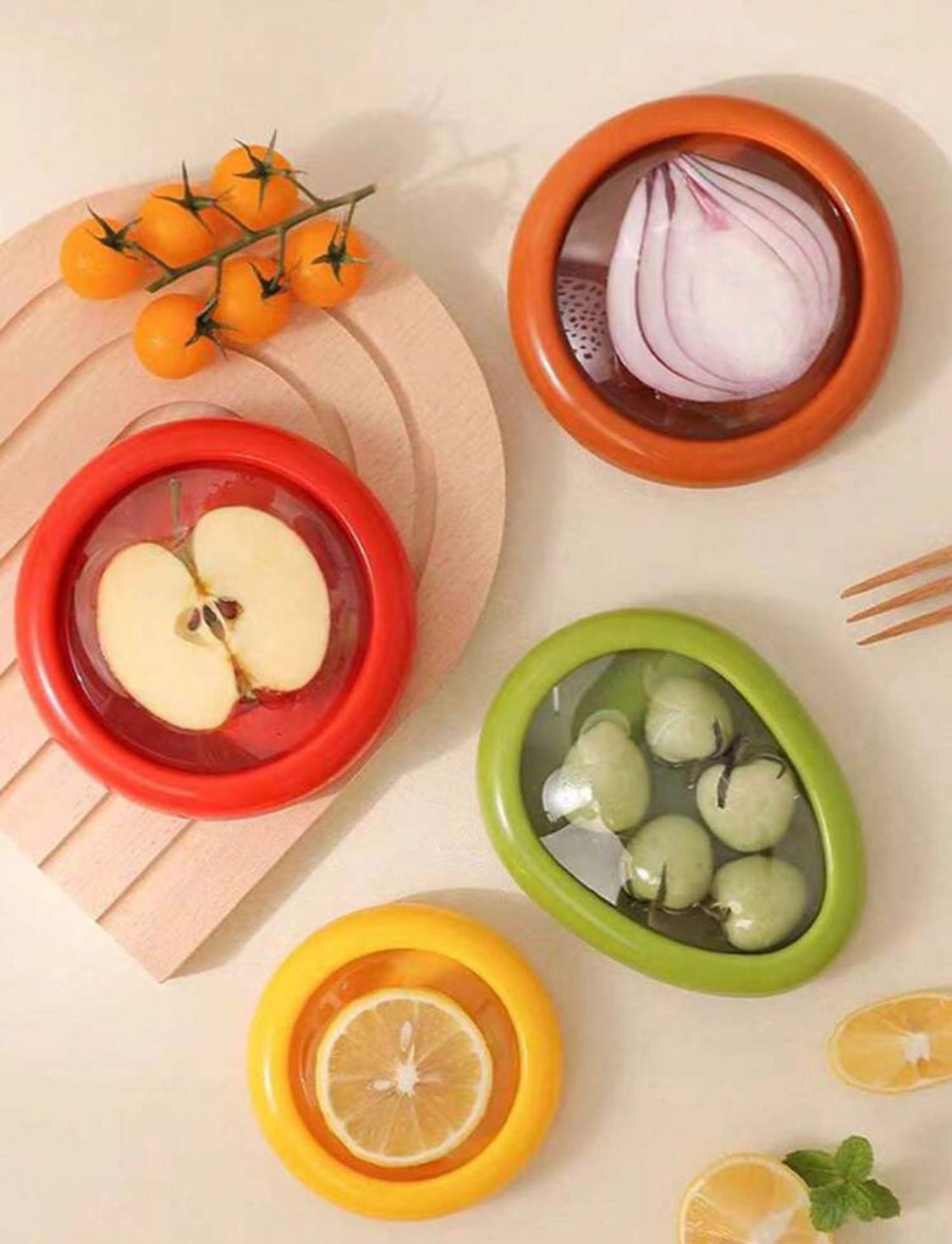 Moldes de almacenamiento de alimentos (4 piezas)