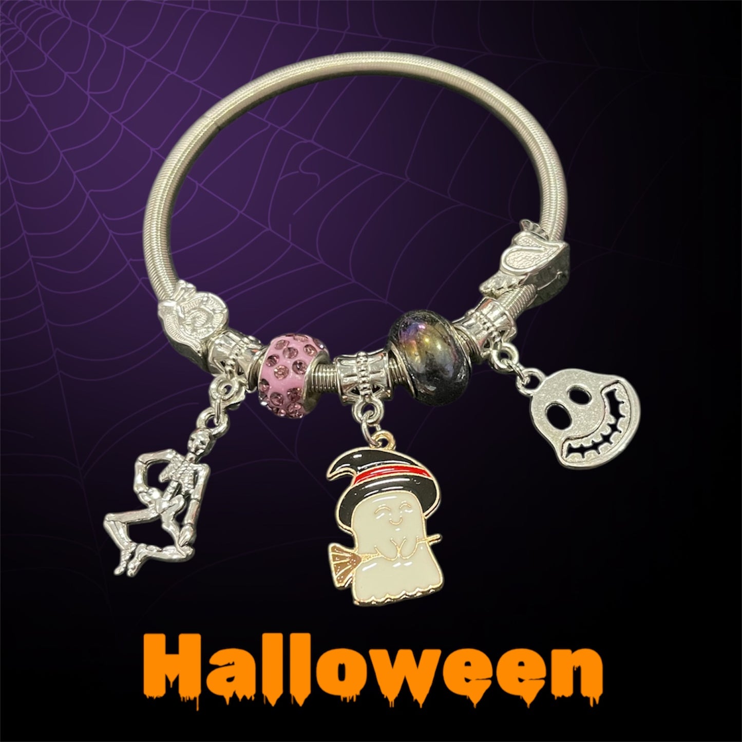 Brazalete con Charms Edición  Halloween