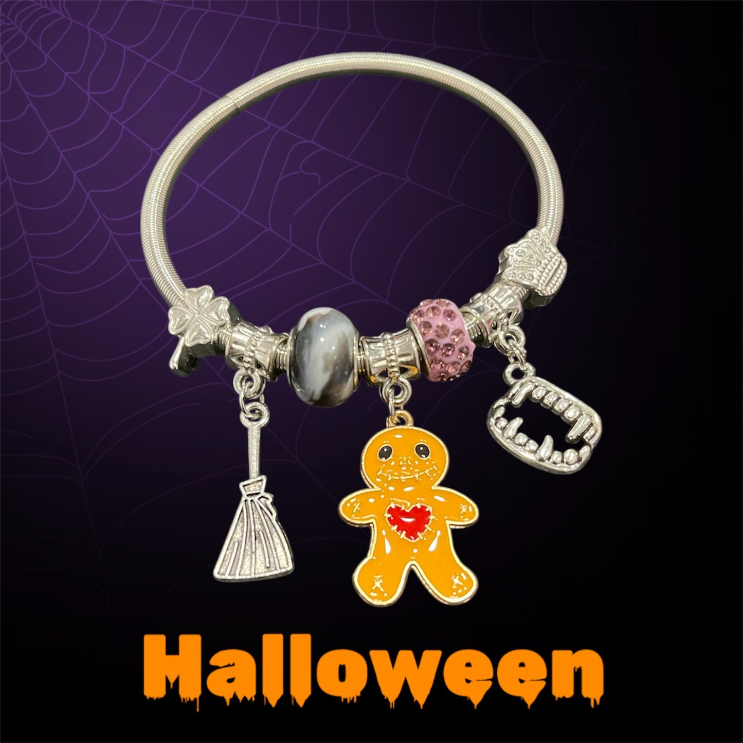 Brazalete con Charms Edición  Halloween
