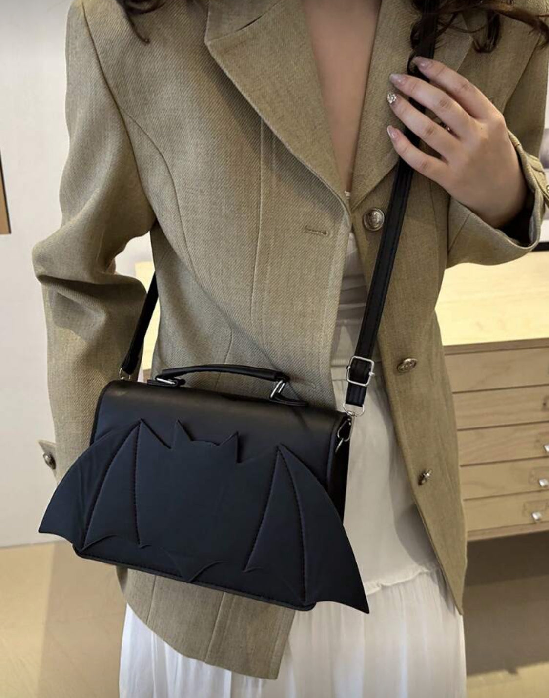 Bolsa de mano murciélago