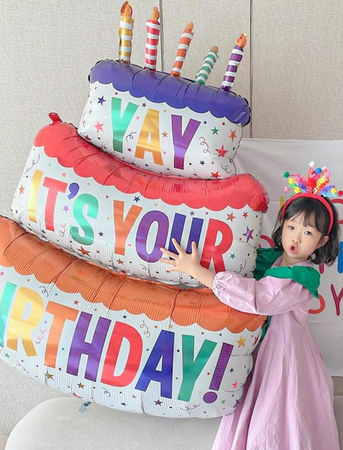 Globo Jumbo Cumpleaños (99x60cm)