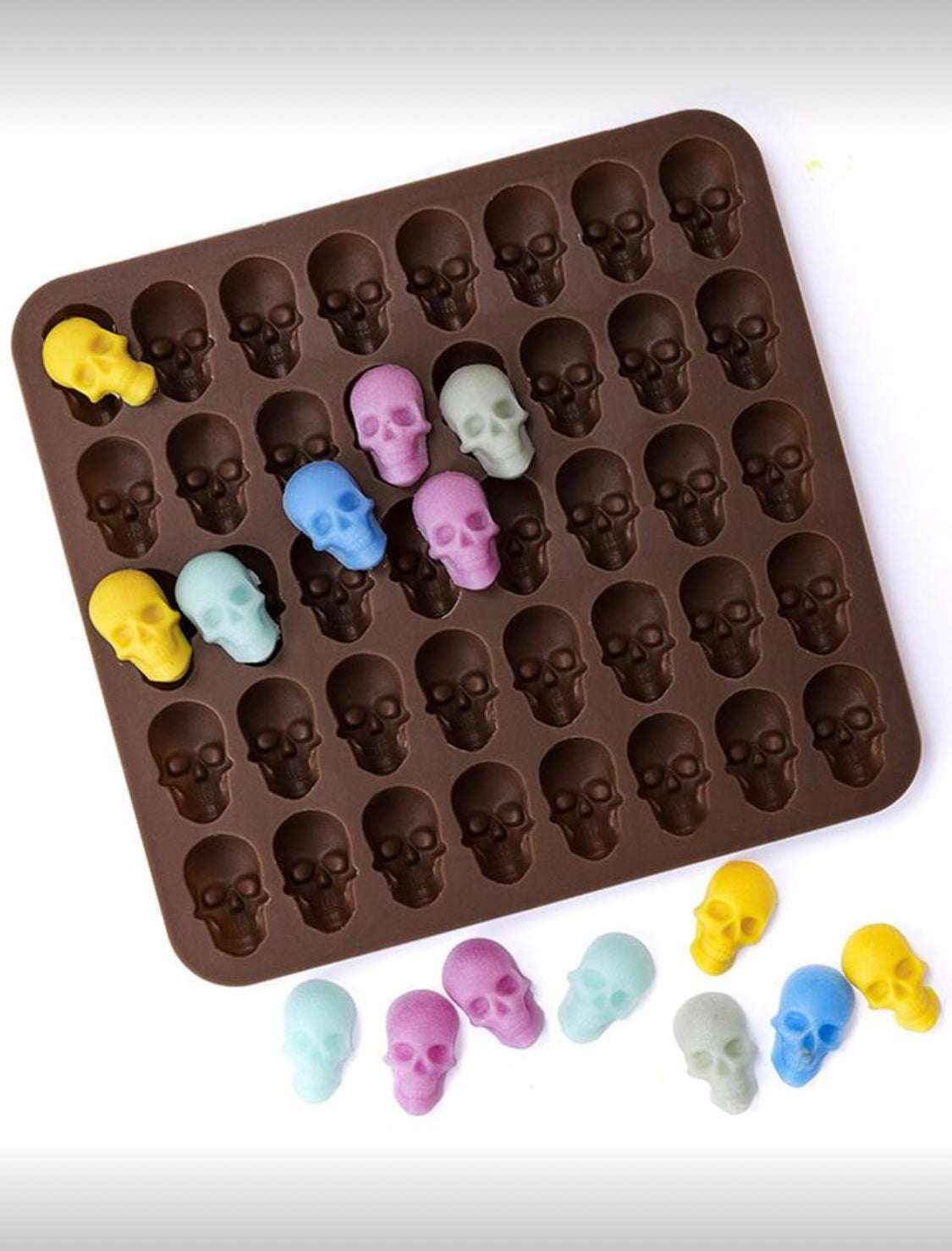 Molde de Silicon Calavera Halloween