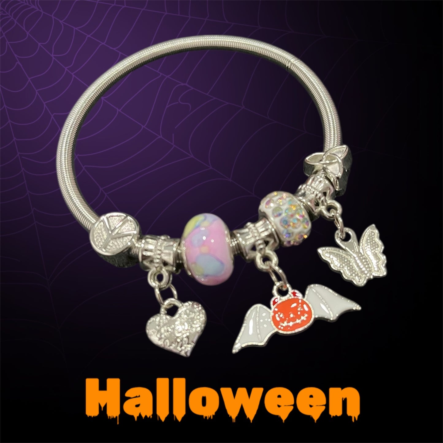 Brazalete con Charms Edición  Halloween