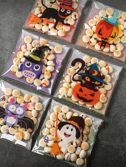 Bolsa galletera Halloween 1 (10 pzs)