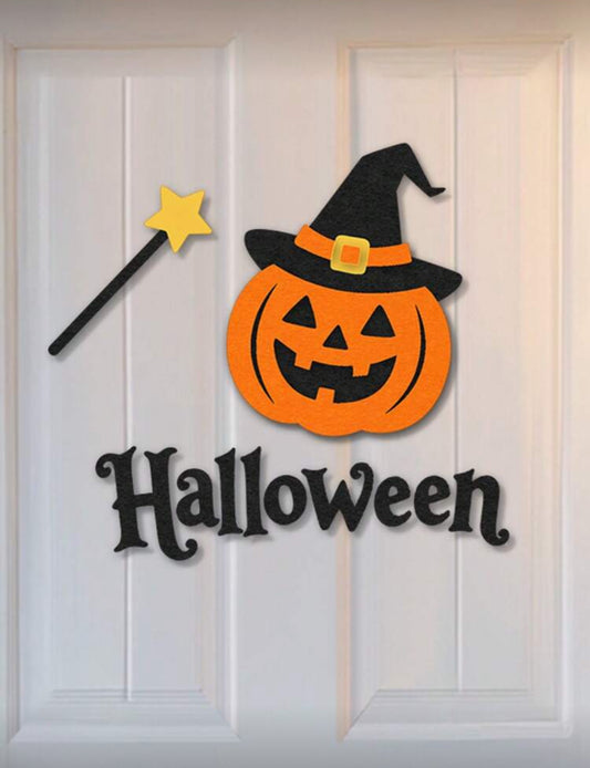 Decoración para puerta Calabaza