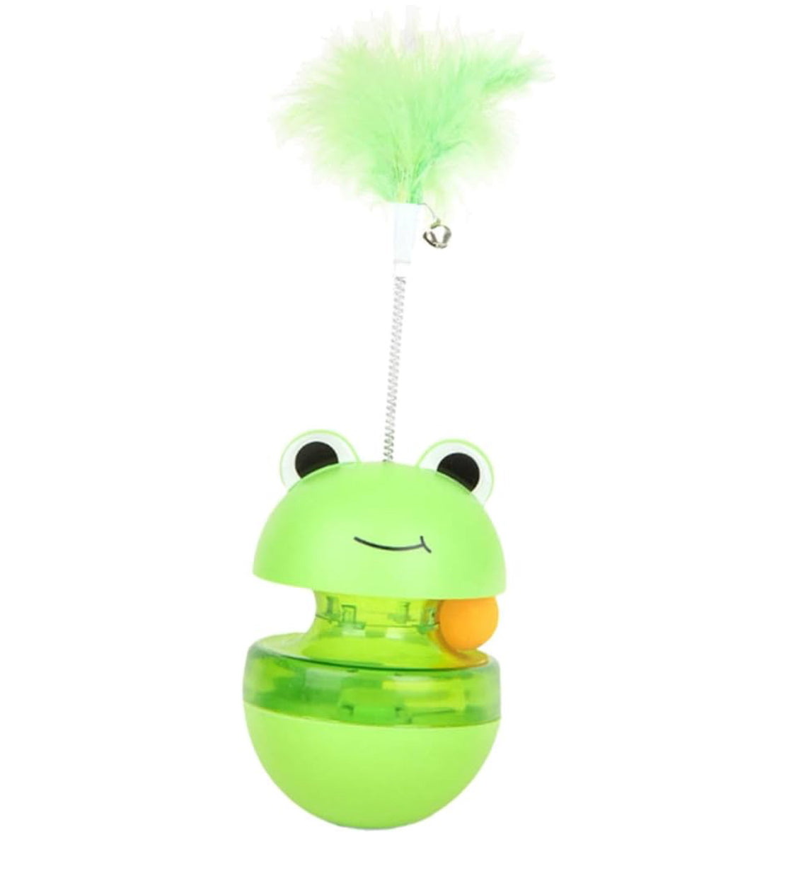 Juguete Dispensador de Comida con Pluma