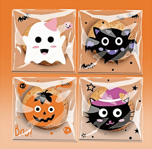 Bolsas Galleteras Halloween 2 (10 pzs)