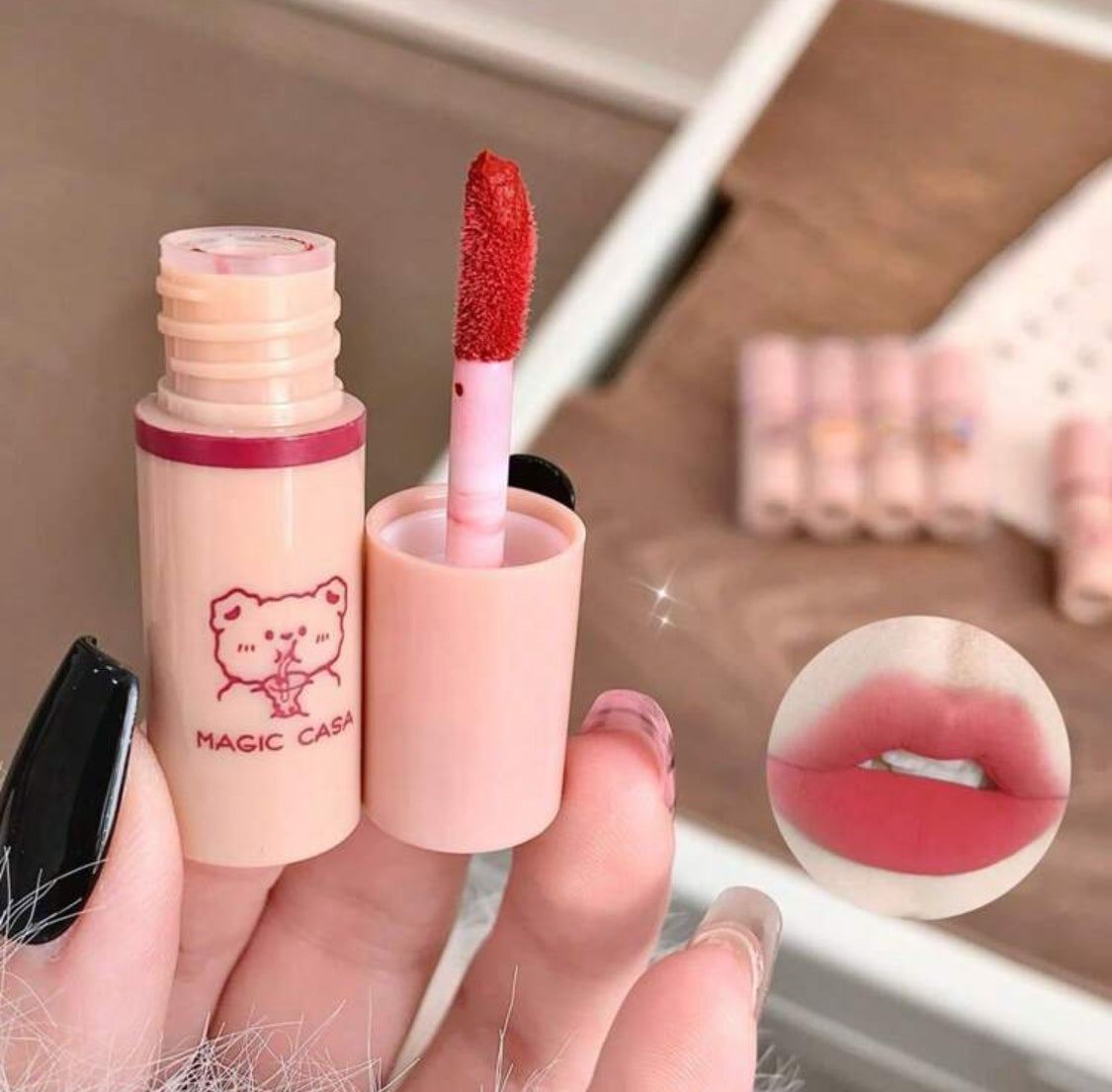 Lipgloss Ositos (4 pzs)