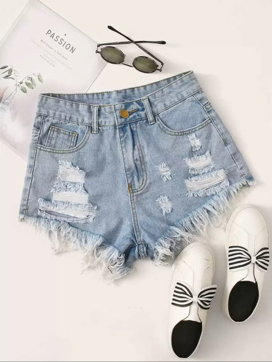 Shorts mezclilla talla Mediana*