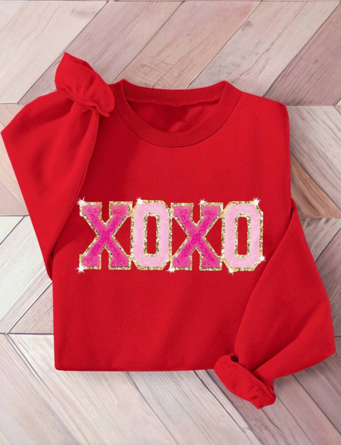 Sudadera Afelpada Xoxo Talla Grande