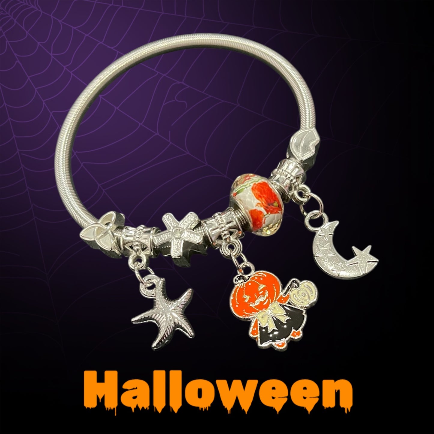 Brazalete con Charms Edición  Halloween