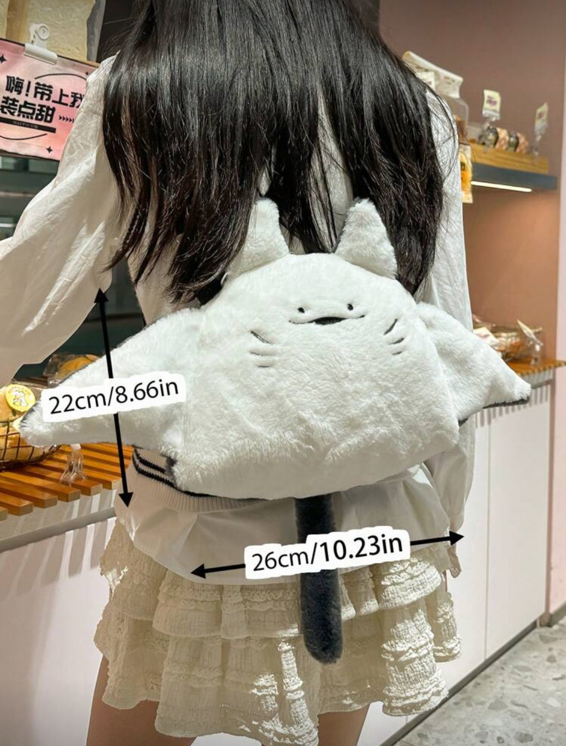 Mochila en forma de Murciélago Cute