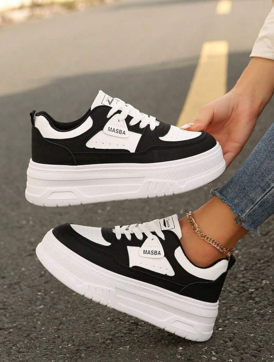 Tenis black/white