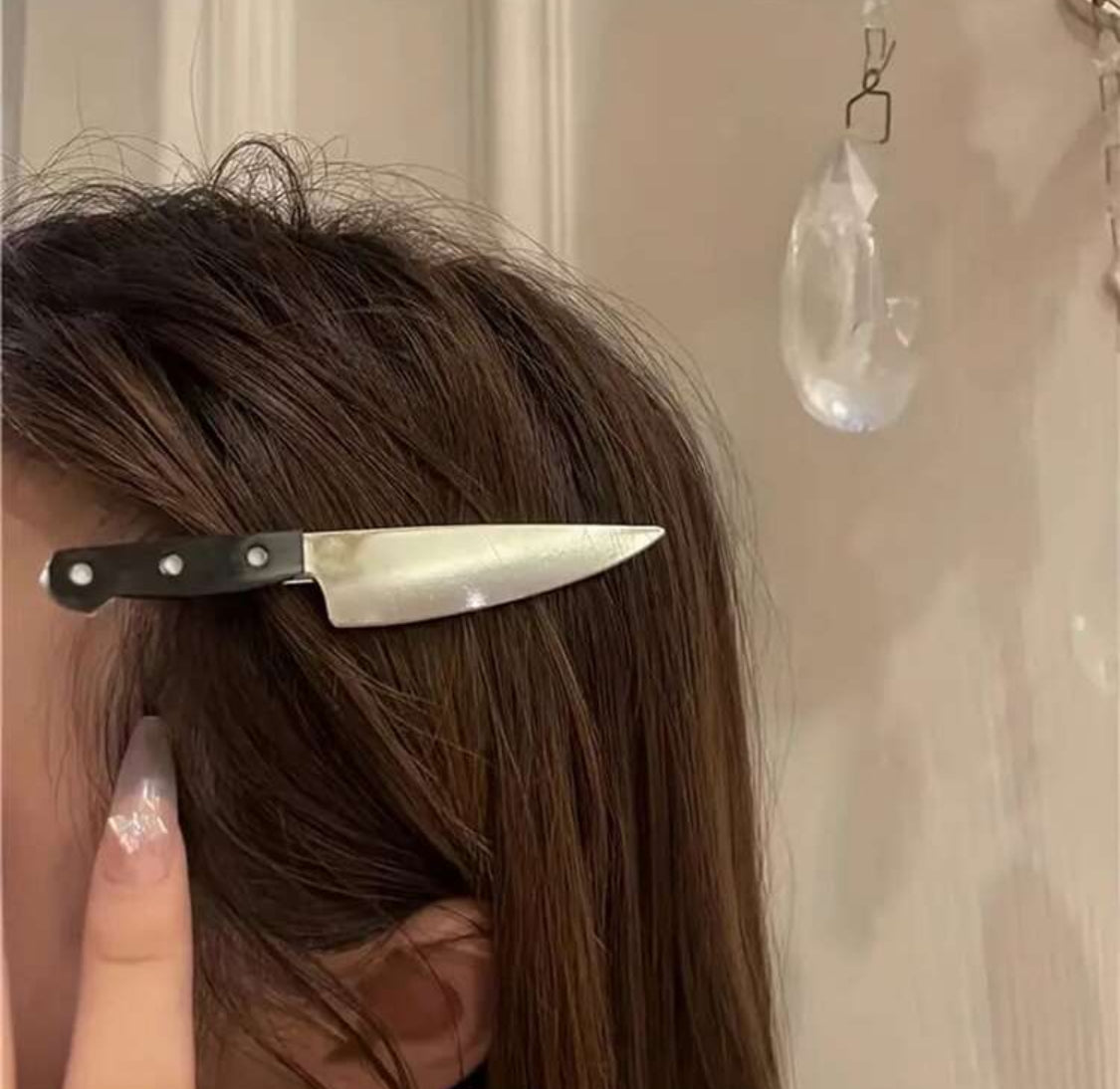 Clip en forma de cuchillo Halloween