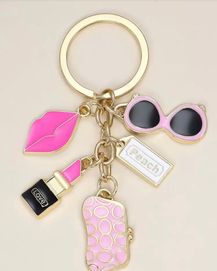 Llavero Fashion Girl