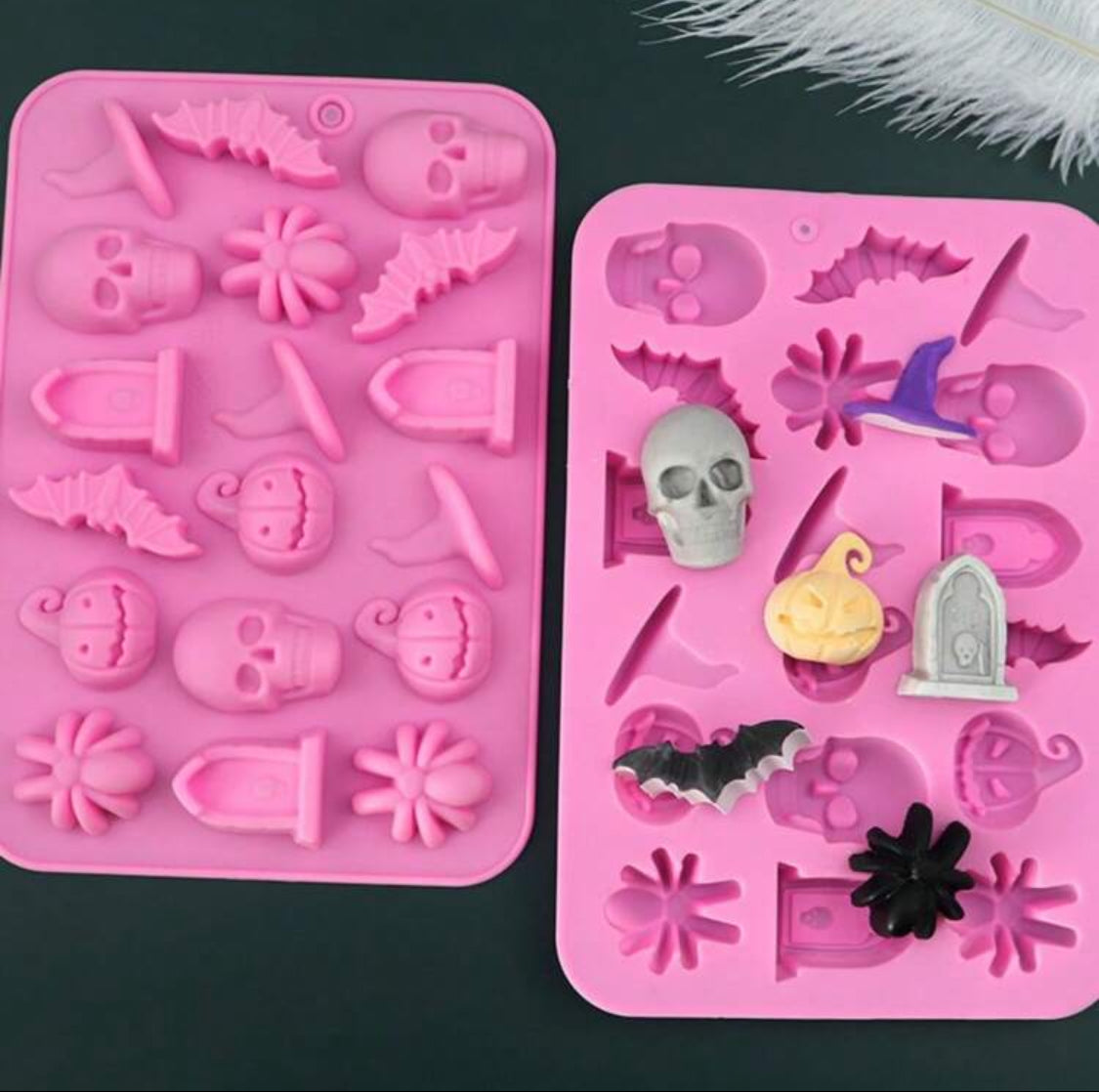 Molde de Silicon Edición Halloween