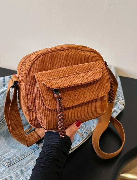 Crossbody de Pana Camel