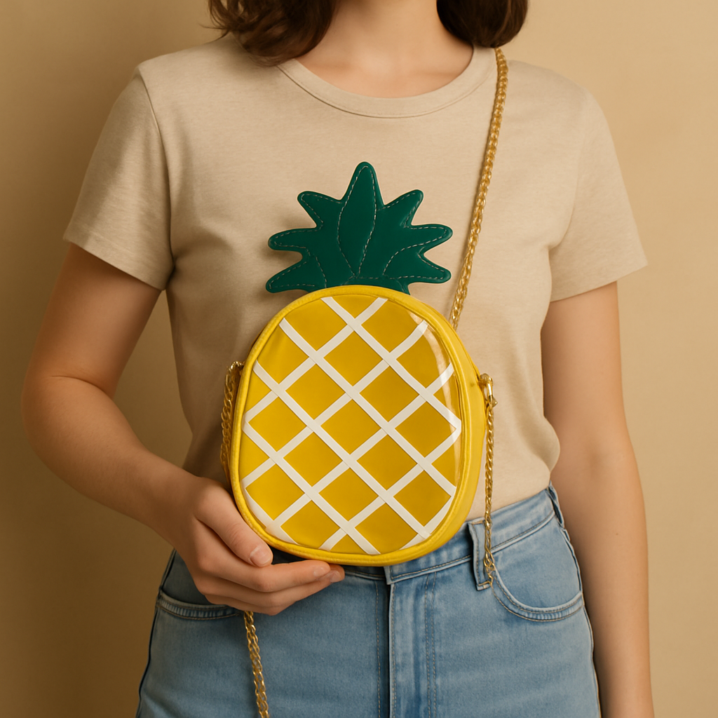 Bolsa en forma de piña